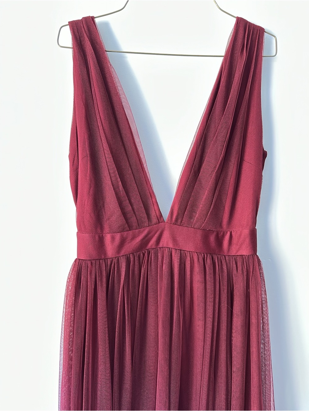 Windsor Women's Burgundy and Pink Dress
